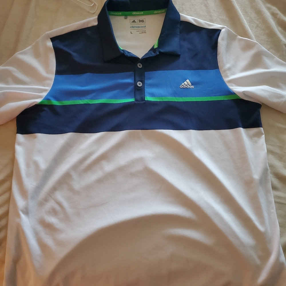 Adidas golf polo